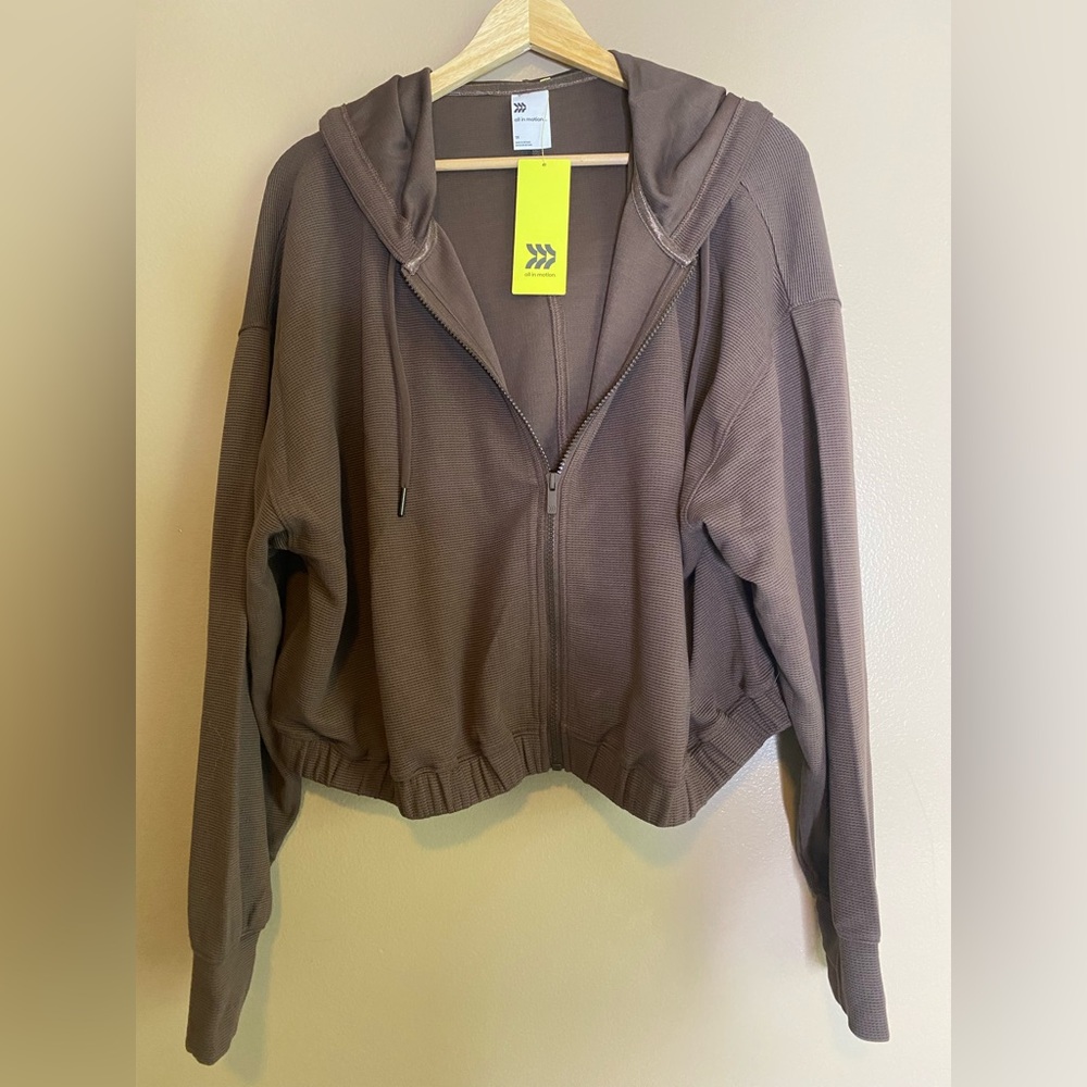 All in Motion Chocolate‎ Brown Jacket